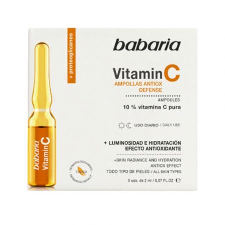 Fiole cu Vitamina C pentru luminozitate