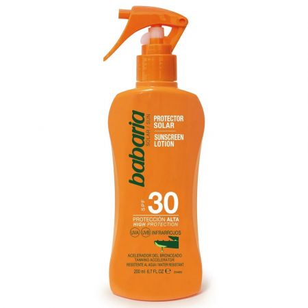 Lotiune spray cu aloe vera SPF 30