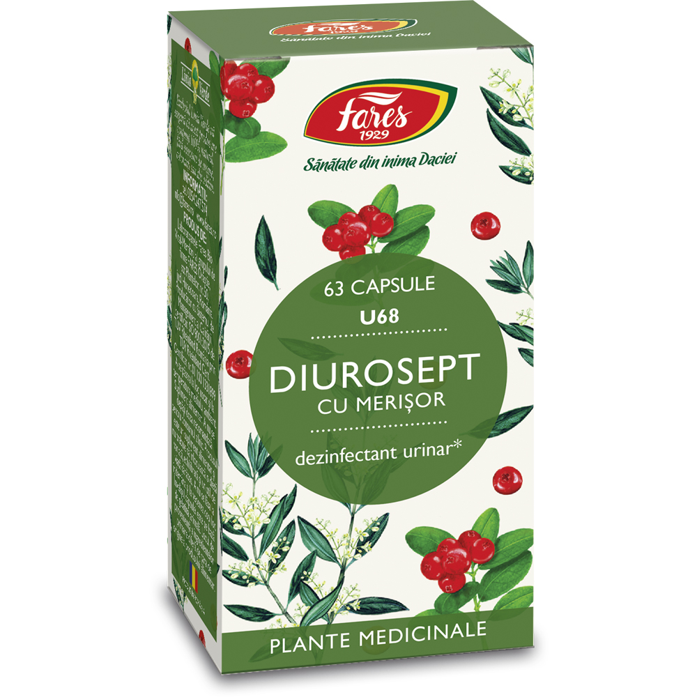 Diurosept, 63 capsule, Fares