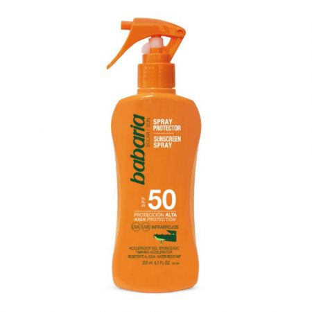 Lotiune spray cu aloe vera SPF 50