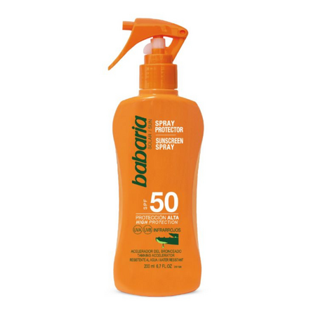 Lotiune spray cu aloe vera SPF 50