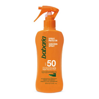 Lotiune spray cu aloe vera SPF 50, 200 ml, Babaria