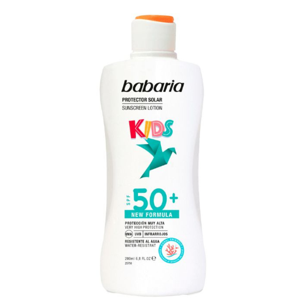 Lotiune pentru copii cu protectie solara SPF 50+, 200 ml, Babaria