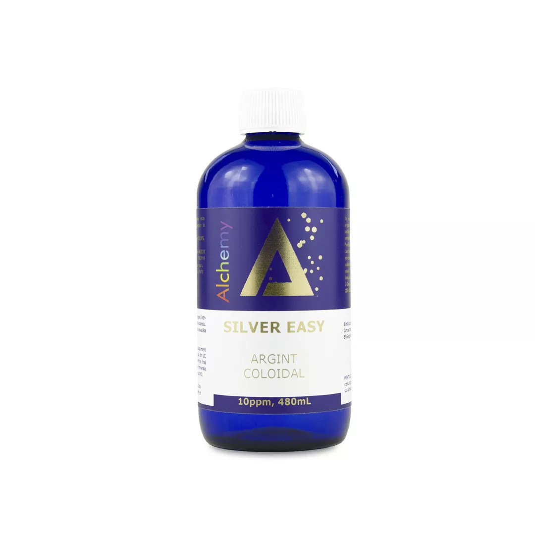 Argint coloidal SilverEasy, 10ppm, 480 ml, Alchemy