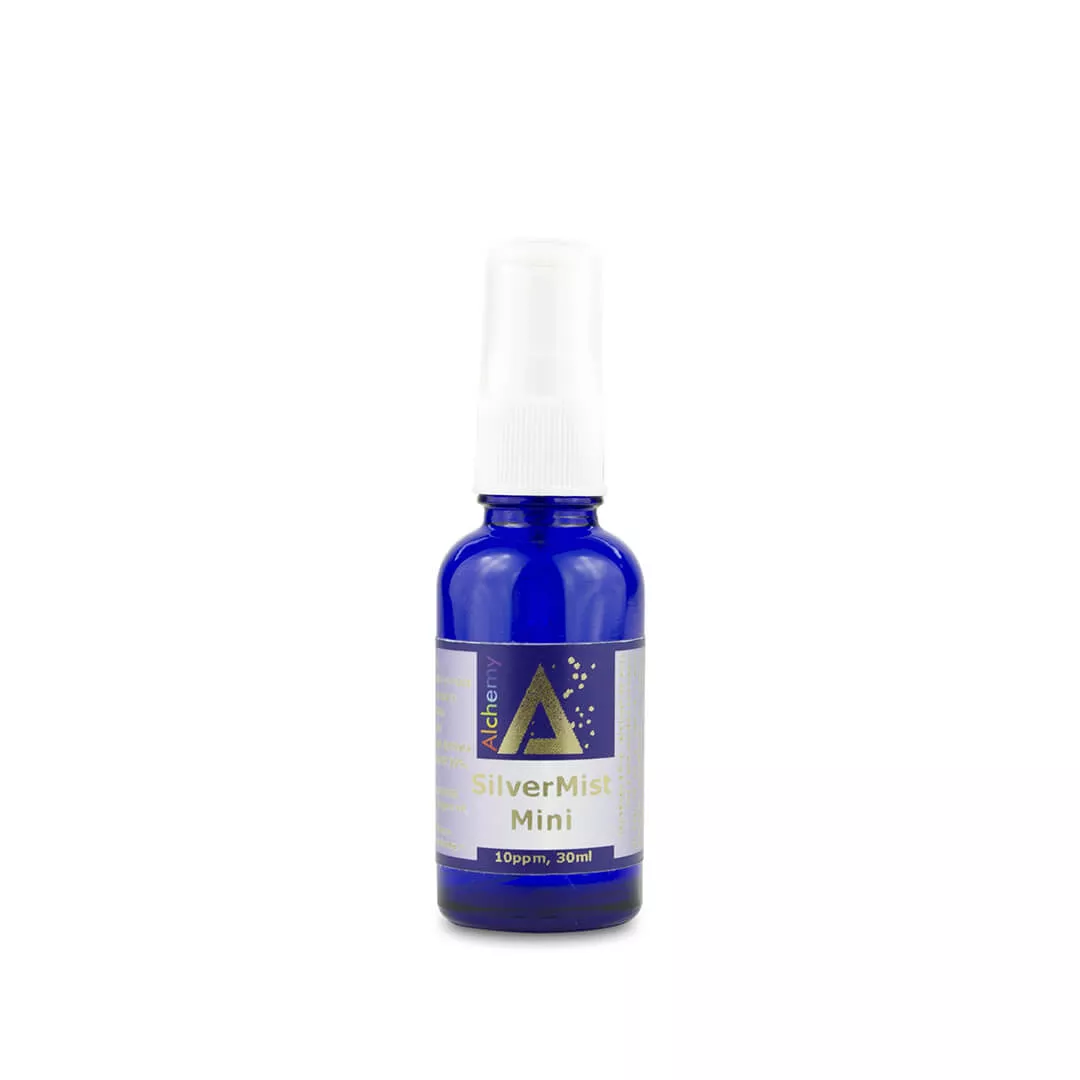 Pulverizator spray cu argint coloidal SilverMist Mini, 30 ml, Alchemy