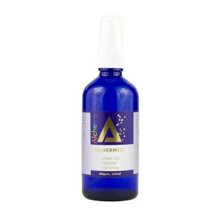 Pulverizator spray cu argint coloidal SilverMist, 100 ml, Alchemy