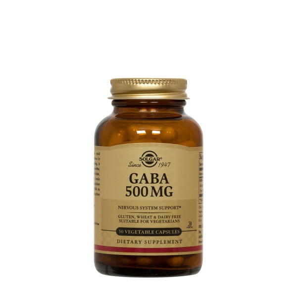 Gaba 500 mg, 50 capsule, Solgar