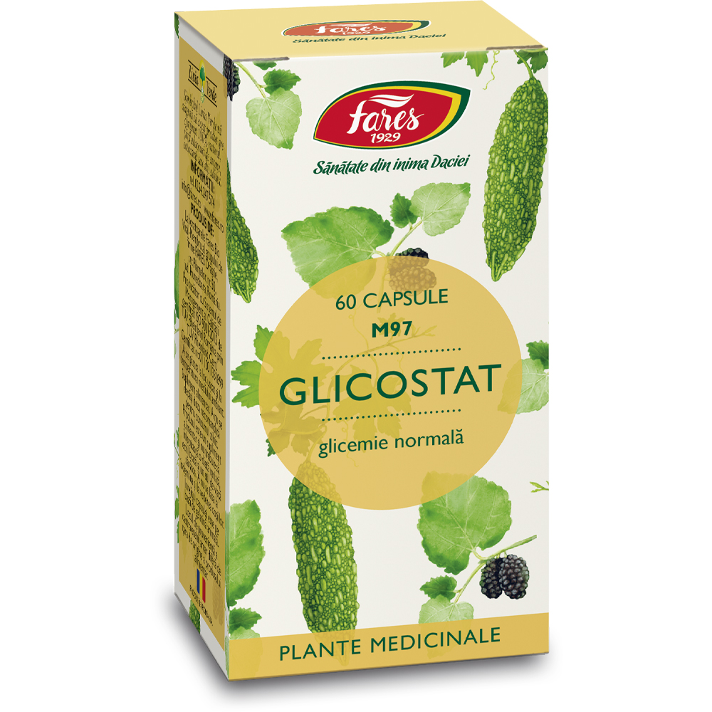 Glucostat, 60 comprimate, Fares