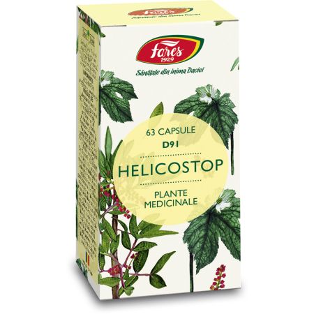 Helicostop D91, 60 comprimate, Fares