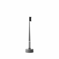 Periuta de dinti Medium + baza calendaristica Asphalt Grey, Piuma