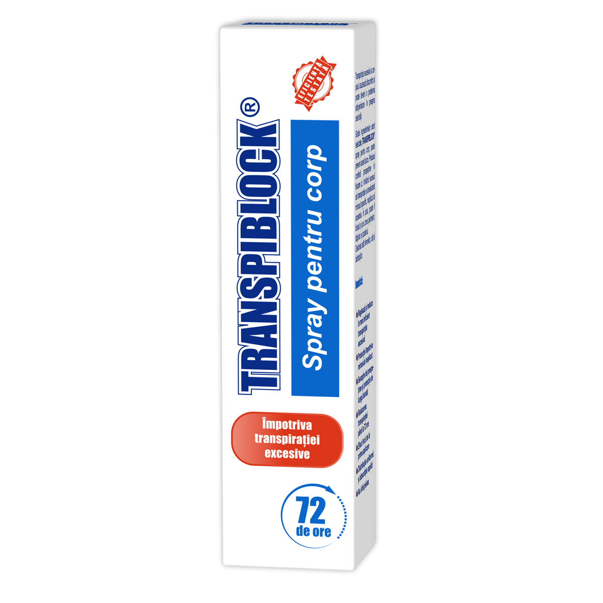 Transpiblock spray pentru corp