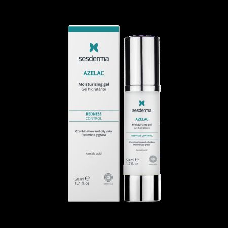 Gel hidratant pentru controlul sebumului Azelac, 50 ml, Sesderma