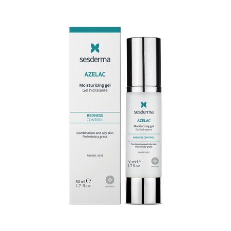 Gel hidratant pentru controlul sebumului Azelac, 50 ml, Sesderma