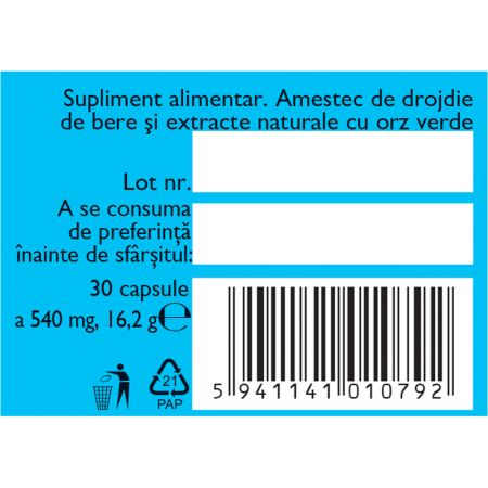 Magneziu B6, 30 capsule, Fares 721753