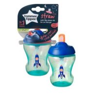 Cana cu pai Ecomm Racheta Verde, 7 luni+, 230 ml, Tommee Tippee