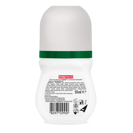 Deodorant Roll-On pentru barbati Original, 50 ml, Borotalco 767131