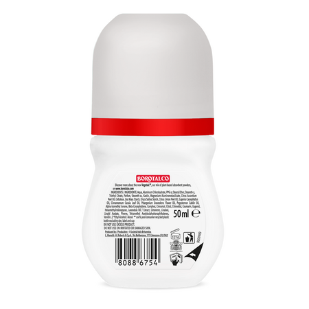 Deodorant Roll - On pentru barbati Amber, 50 ml, Borotalco 766721