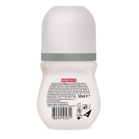 Deodorant Roll-On pentru barbati Invisible, 50 ml, Borotalco 766725