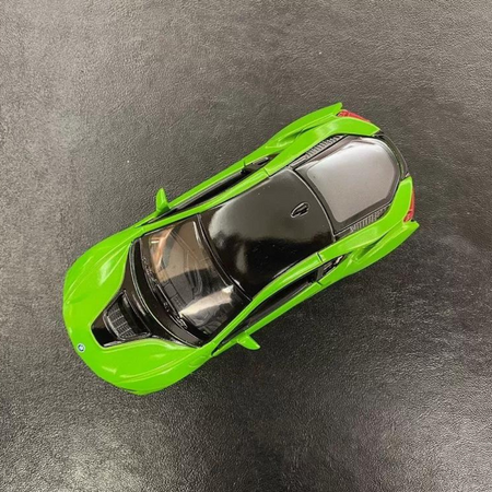 Masinuta metalica BMW I8, scara 1 la 36, 13 cm, Kinsmart 570467