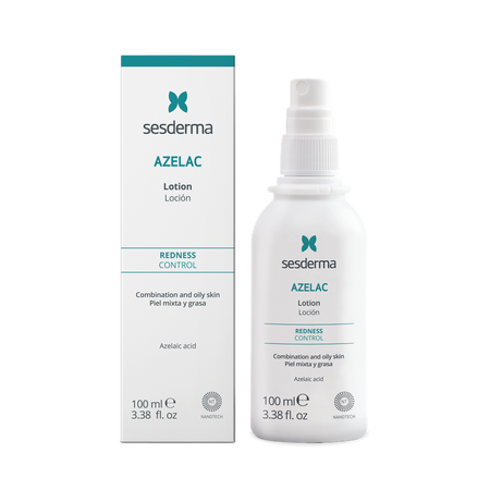 Lotiune pentru fata, corp si scalp, pentru piele acneica sau cu foliculita Azelac, 100 ml, Sesderma