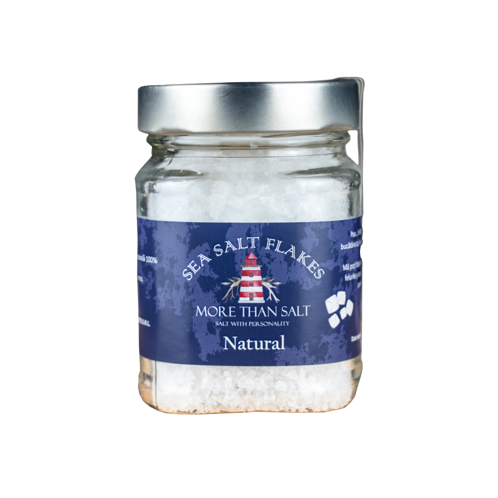 Sare de mare fulgi, 100gr, More Than Salt