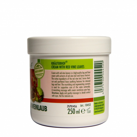 Crema cu castane si vita de vie, 250 ml, Krauterhof 570523