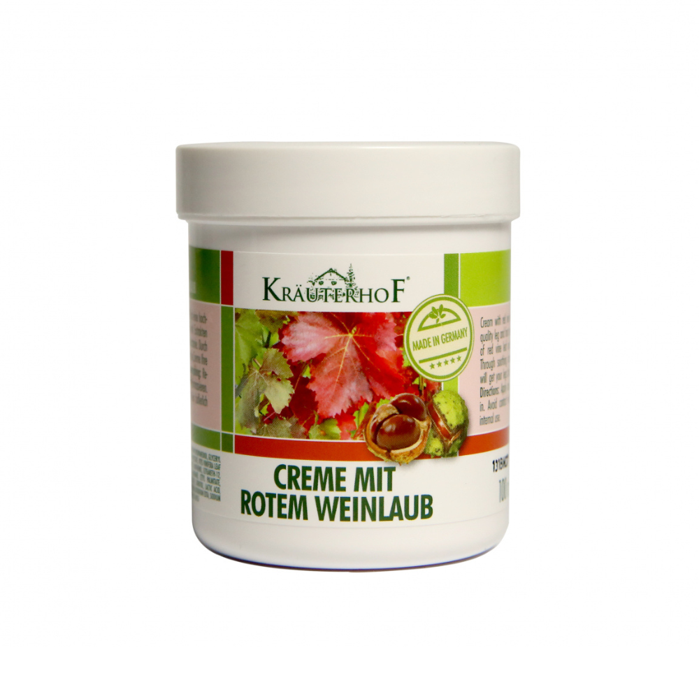 Crema cu castane si vita de vie, 100 ml, Krauterhof