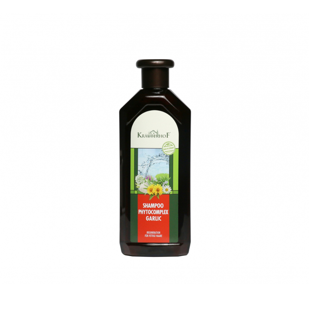 Sampon cu phytocomplex si usturoi, 500 ml, Krauterhof