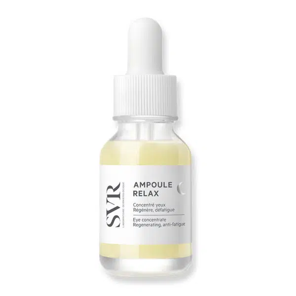 Ser de noapte pentru conturul ochilor Ampoule Relax, 15 ml, SVR