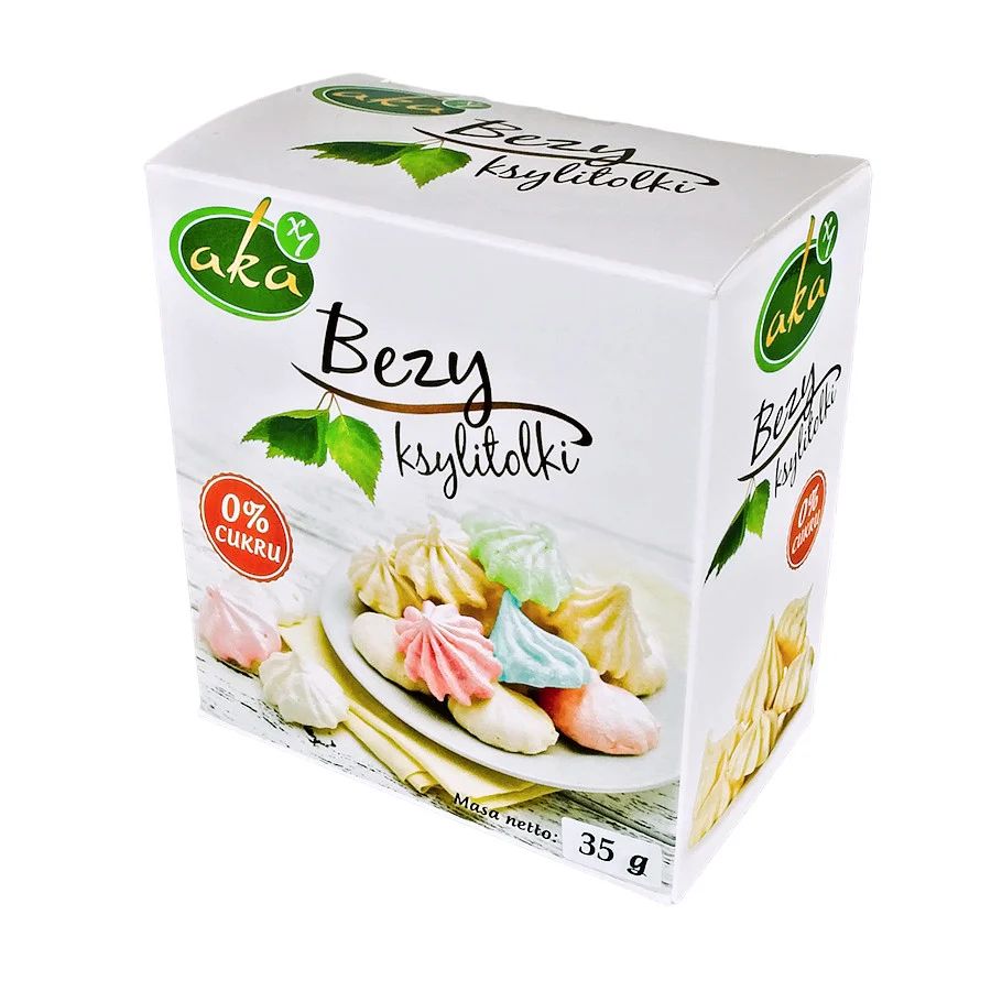 Bezele indulcite cu zahar de mesteacan finlandez, 35 g, Aka