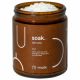 Sare de baie hranitoare cu ambra, cedru, lemongrass si tonka Soak no.1, 226.8 g, Maude 570685