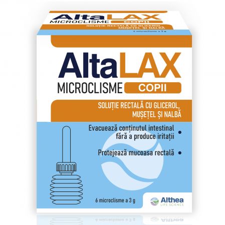 Microclisme pentru copii Altalax, Althea Life Science