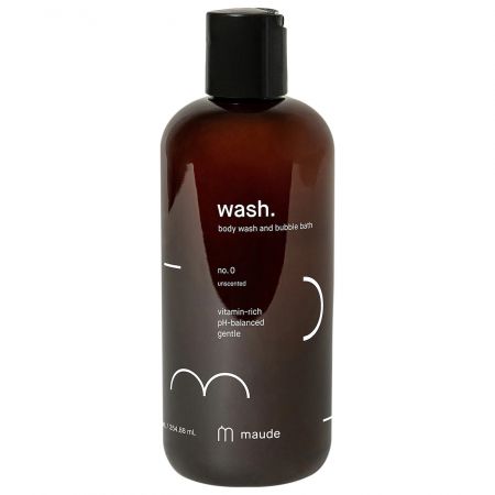 Gel de dus si spuma pentru baie fara parfum Wash no. 0