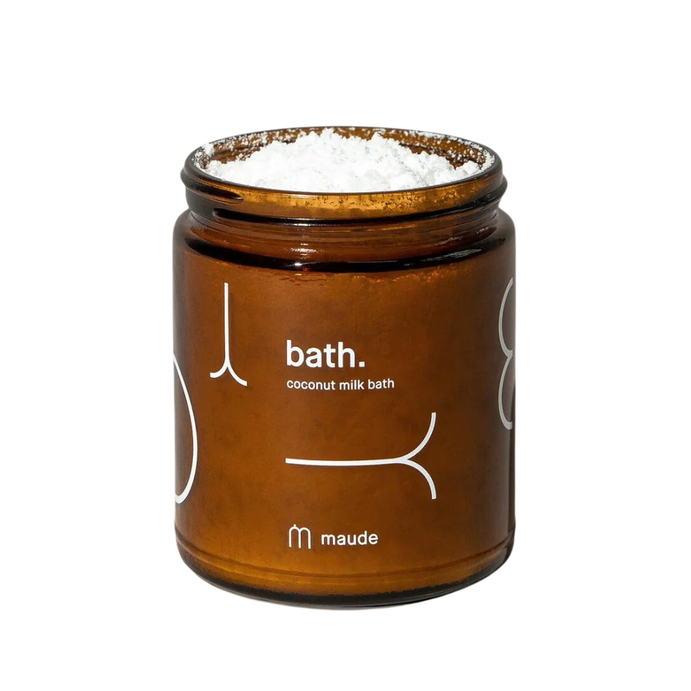 Lapte de cocos hidratant pentru baie Bath, 226.8 g, Maude