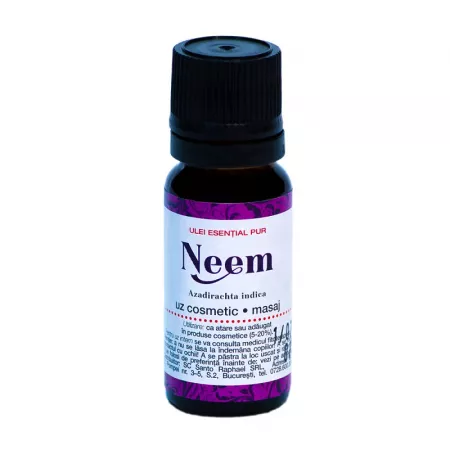 Ulei estential de neem, 10 ml, Steaua Divina