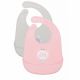 Set 2 bavete din silicon, Pink/Grey, Fillikid 570860