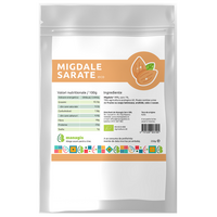 Migdale sarate Bio, 250 g, Managis