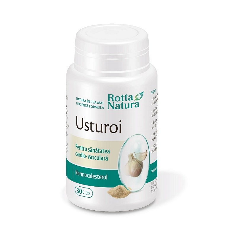 Usturoi capsule, 60 capsule, Rotta Natura