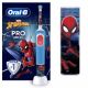 Periuta de dinti electrica si trusa de calatorie Pro Kids, +3 ani, Spider Man, Oral B 570943