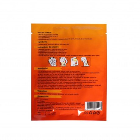 Plasture cu efect de incalzire, 10x13cm, Henan 571013