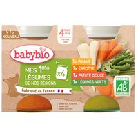 Multipack de Legume Eco, 4 x 130 g, BabyBio