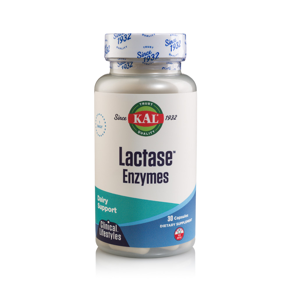 Lactase Enzymes, 30 capsule, Kal