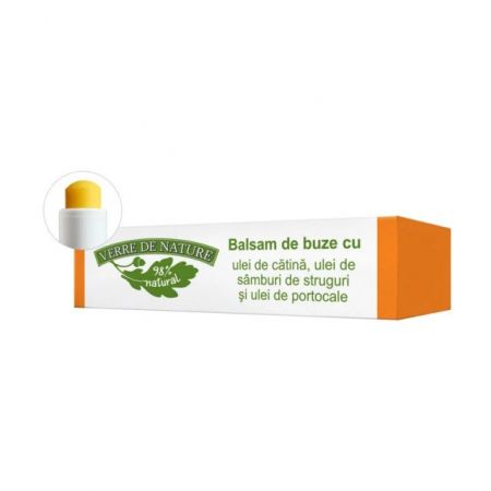   Balsam de buze cu ulei de catina, samburi de struguri si portocale