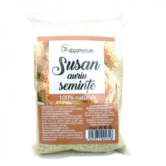 Seminte de Susan auriu, 250 g, EcoNatur