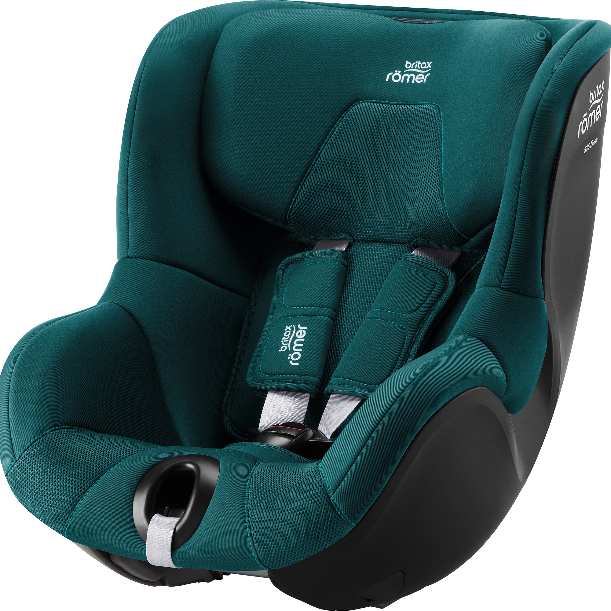 Scaun auto DualFix 3 Isense, 61-105 cm, Atlantic Green, Britax