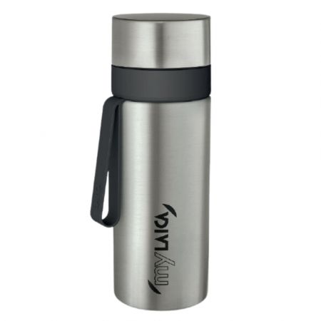 Termos filtrant din Inox myLaica, 600 ml, Gri