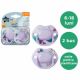 Suzete ortodontice  Moda, 6 - 18 luni, Mov, 2 buc, Tommee Tippee 571309