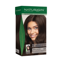 Vopsea de par fara amoniac, Dark Brown 3.0, 115 ml, Naturigin