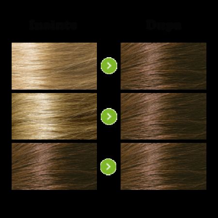 Vopsea de par fara amoniac, Brown 4.0, 115 ml, Naturigin 571392
