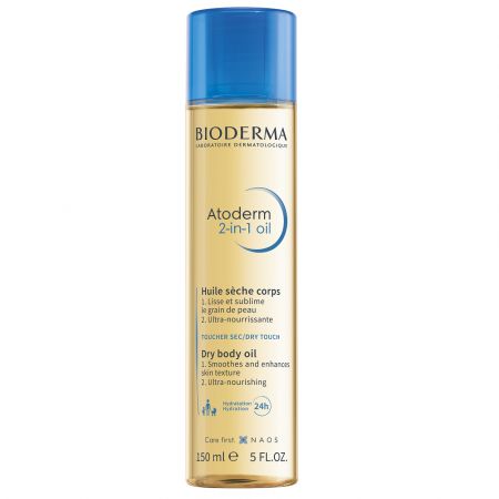 Ulei de corp 2 in 1 Atoderm, 150 ml, Bioderma